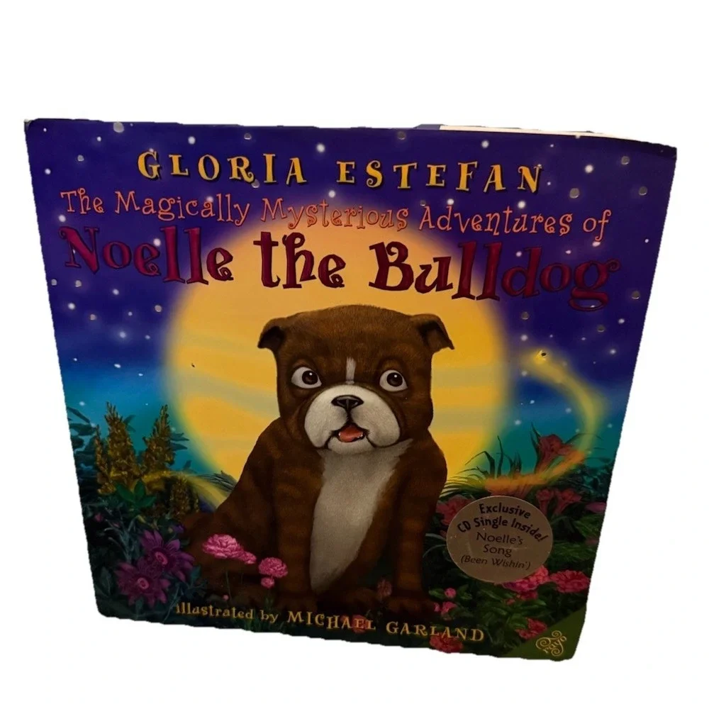Noelle The Bulldog Book & CD Gloria Estefan Hardback